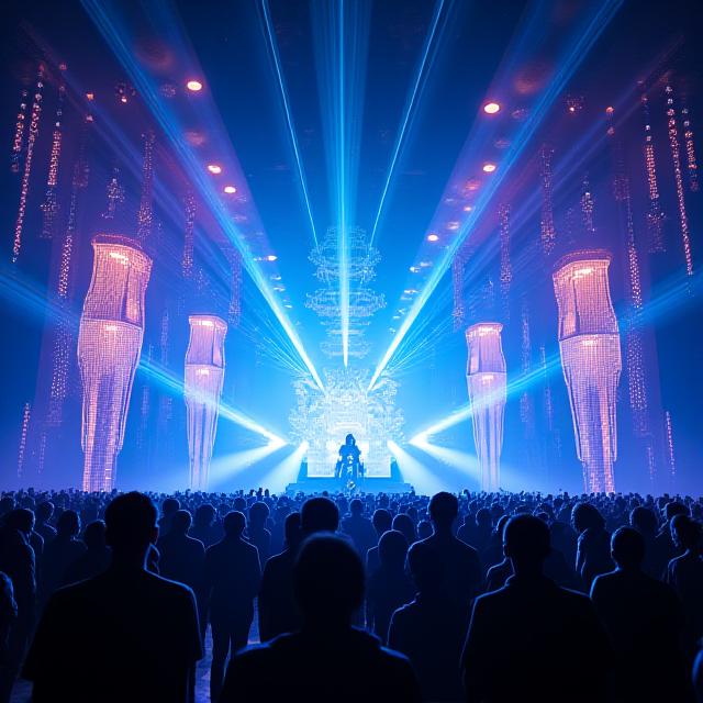 Tidal Bass immersive stage production with cutting-edge lighting and sound systems